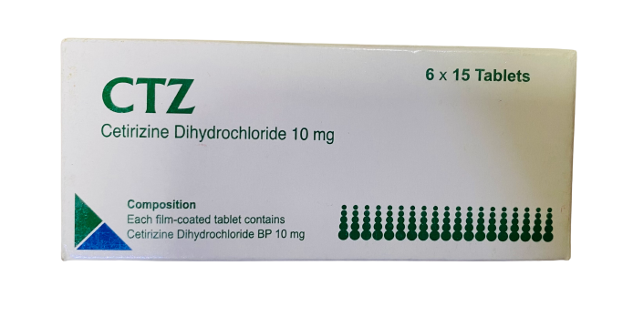 Tablet CTZ 10mg (90 Pcs)
